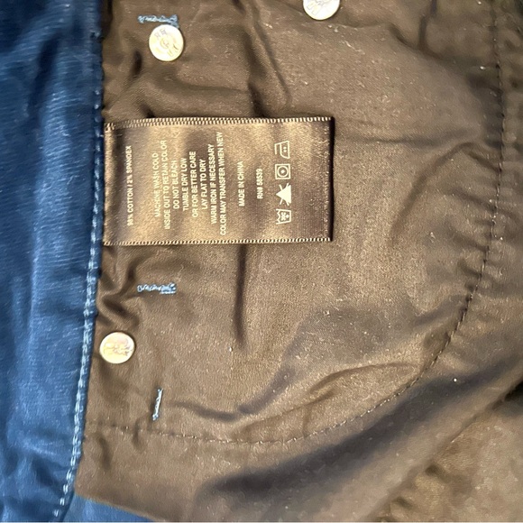 Kut From the Kloth Karen Corduroy Baby Bootcut Size Six Color Blue - Picture 6 of 8